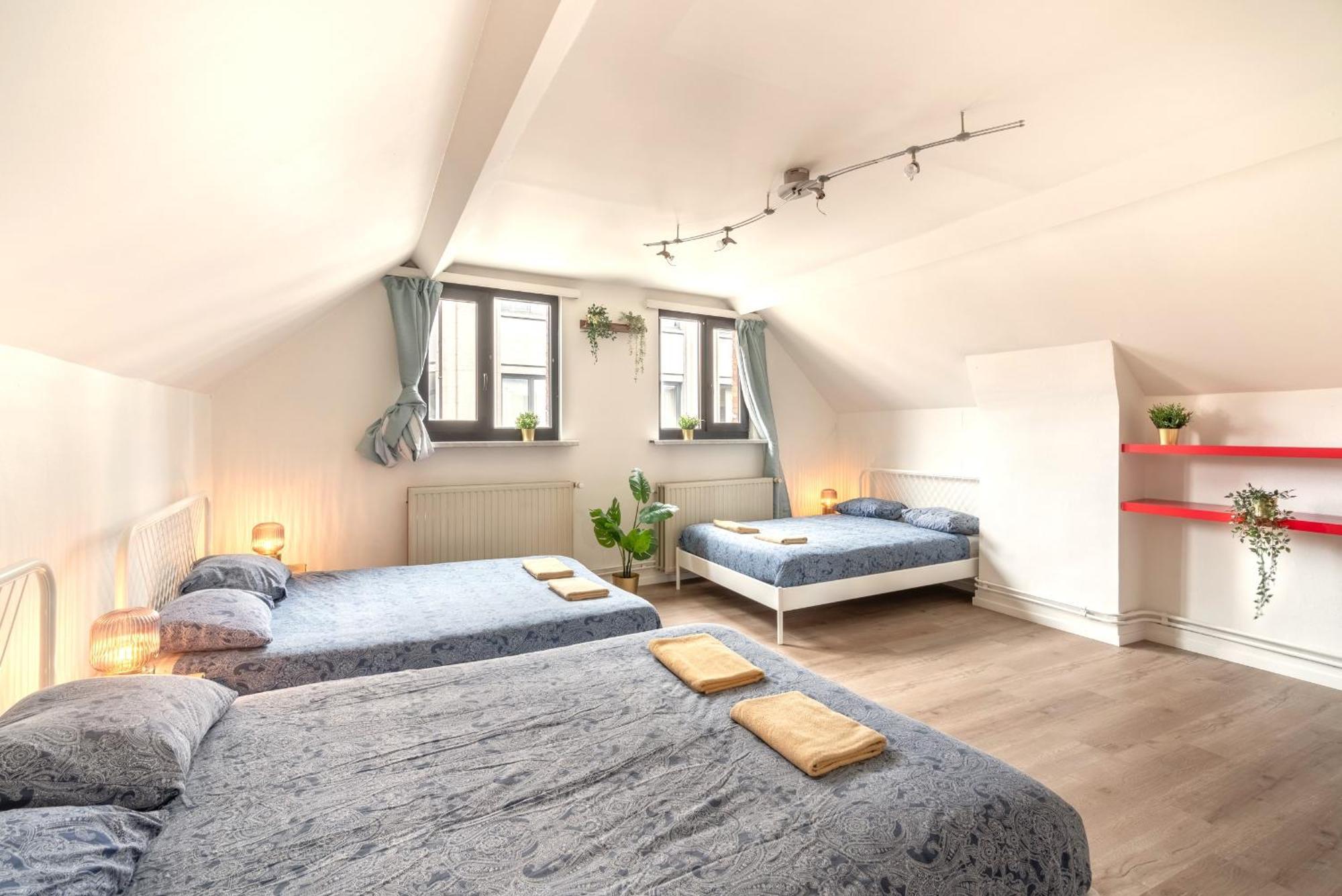 Authentic Apartments In The Center Of Antwerpen Eksteriør billede