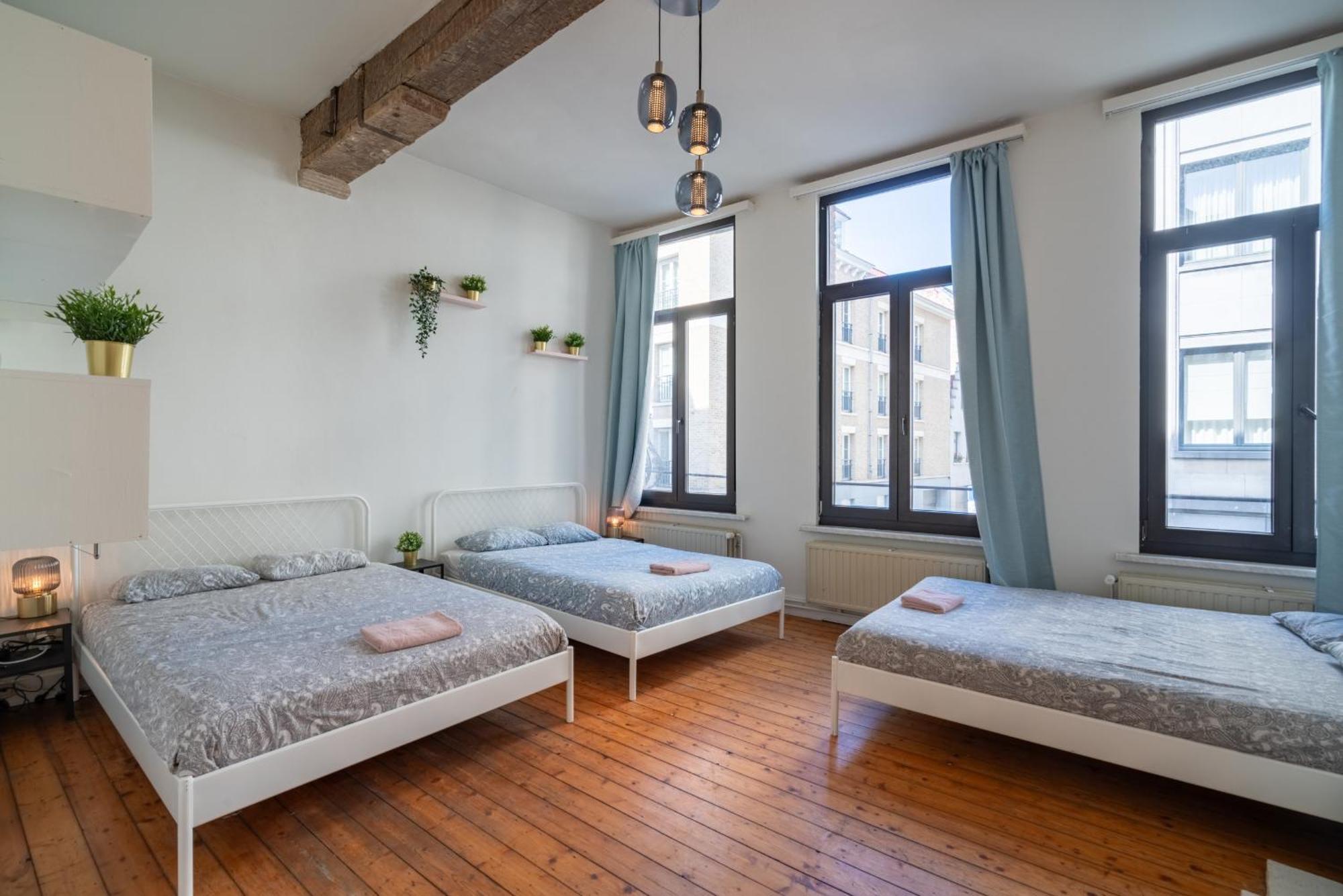 Authentic Apartments In The Center Of Antwerpen Eksteriør billede